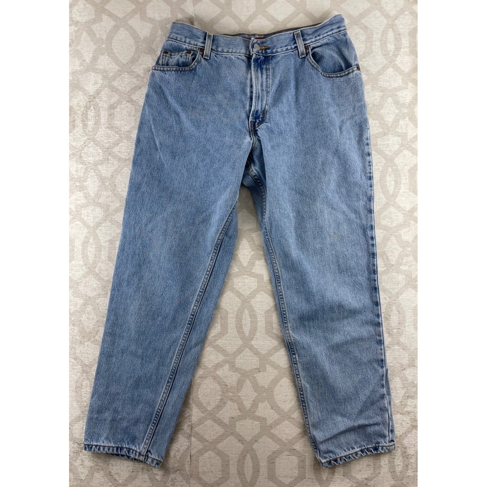 Levi's Vintage-Style Boyfriend Jeans in Light Blue Denim